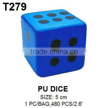 5inch PU Coated Foam Number Dice photo-4