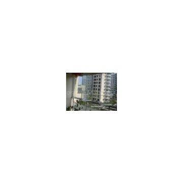 2.0mm, 3.0mm thickness white, champagne frameless folding glass window with tempered glass