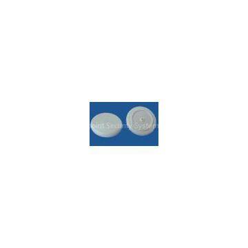 White EAS RF Security Tag 8.2MHz ,  tough , secure and reusabl for garments