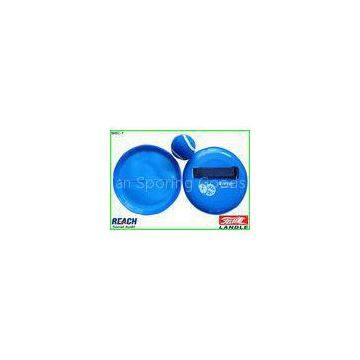 Blue 18cm Velcro Catch Ball Set Promotional Sports Products With Velcro Tennis Ball