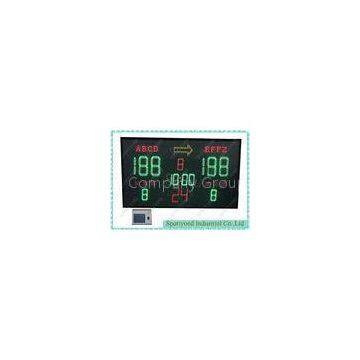 Led Electronic Netball / Basketball Scoreboard , Led Score Board With Timer