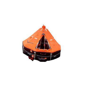 SOLAS Approved Davit Launched Inflatable Life Raft Capacity of 12-25 photo-3