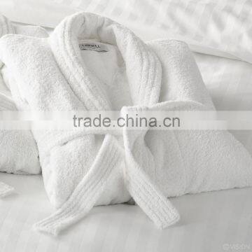 100% Cotton Terry Towelling Hotel Spa Robes Wholesale photo-6