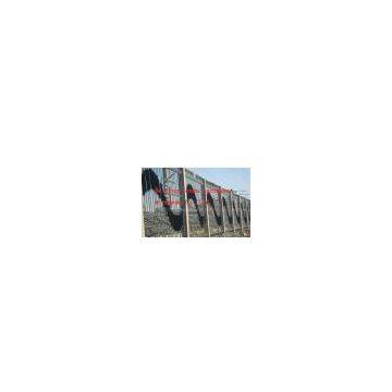 Rail fencing wire mesh