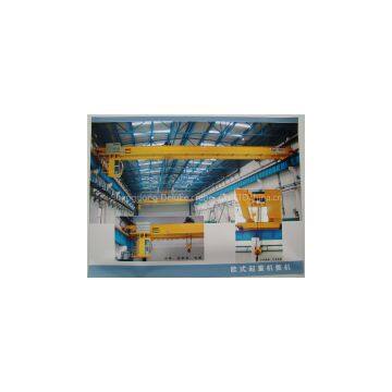 European electric hoist bridge crane