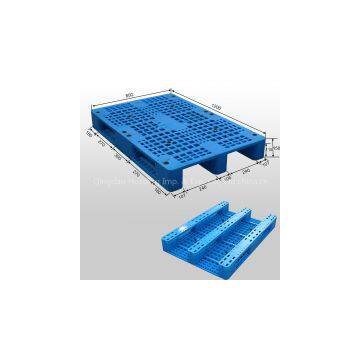 Double-faced Stackable plastic pallet