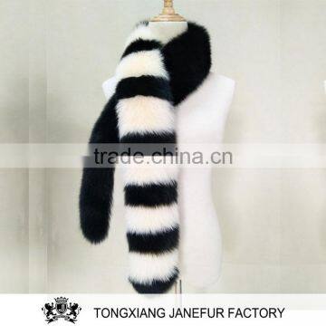 Custom Size Ladies Genuine Fox Fur Winter Fashionable Real Fur Scarf