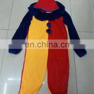 TZ8140-3 Colorful Carnival Clown Costume , Carnival Costume