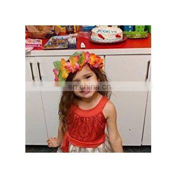 Rose Flower Lei Garland Rose Headband Silk Headband Lei Headband Kauai Headband photo-3