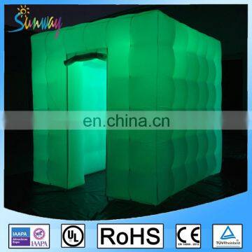 SUNWAY Wedding Rental LED Inflatable Photo Booth Inflatable Photobooth Enclosure