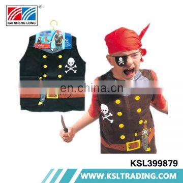 Children party high quality clothes pirates costumes cosplay