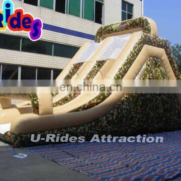 Camouflage Pattern Giant Bouncy Castle, Camouflage Slide photo-3