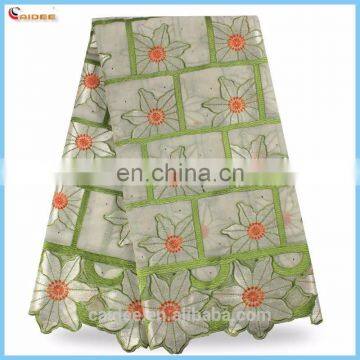 Popular African Fabric Polishing Cotton Lace 100% Cotton LS1573033
