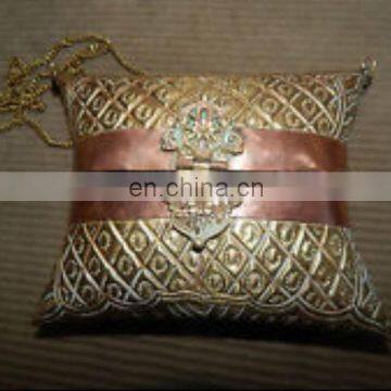 Brass Pillow Clutch purse