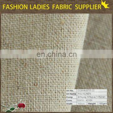 hot sale linen cotton tea towels fabric best price linen cotton upholstery new design linen cotton twill fabric made in china