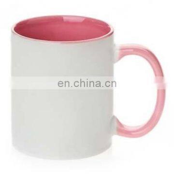 Sall order custom printed colored ceramic cup