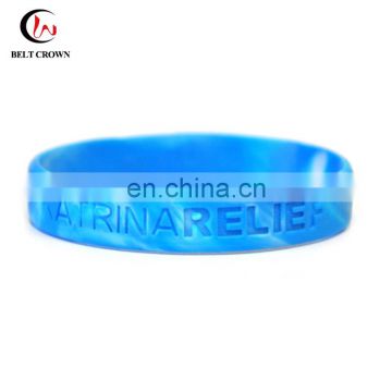 Debossed Silicone Wristband for promotion