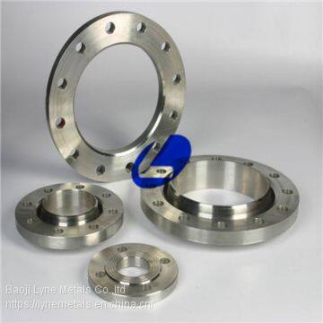 GR2 EN1092-1 Type02 Titanium Loose Plate Flange DN10-4000 PN10-40
