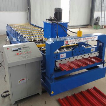 Color Metal Roof Sheet Cold IBR Forming Machine