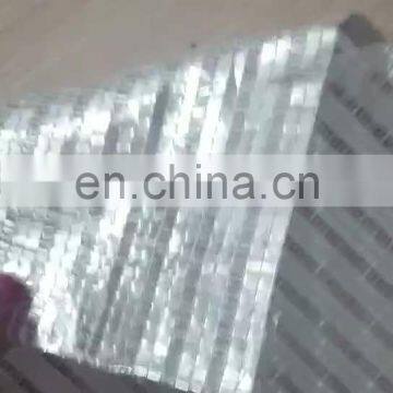 greenhouse/car shade cover aluminum shade fabric net / Silver woven agrictural shade cloth for heat control