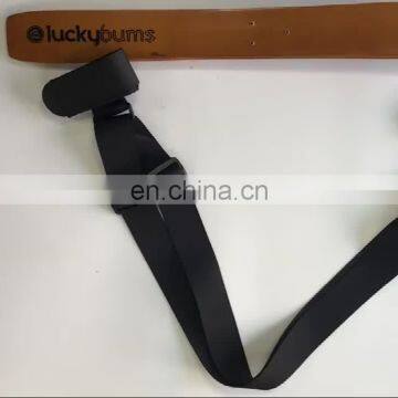 Latest  Black Cross Country Ski two shoulder Carry Straps custom logo ski strap for winter