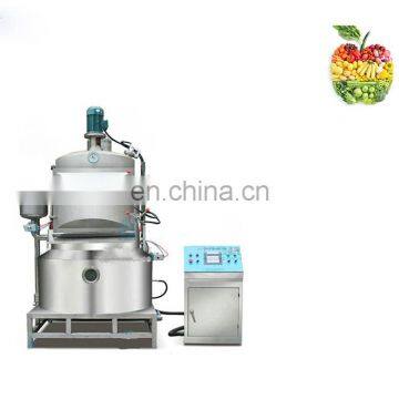 Vacuum frying potato chips making machine price