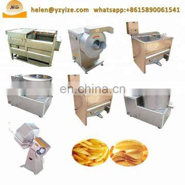 Frozen French Fries Machine Price Production Line to Make Potato Chips