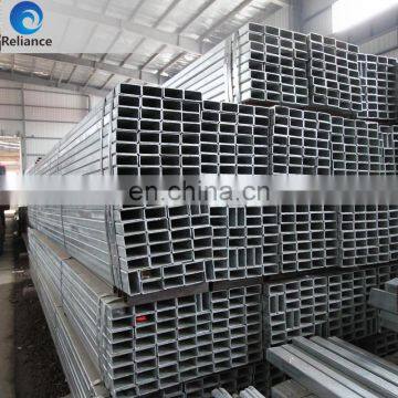 Black Square Steel Pipe / Construction Section Seamless Rectangular Tubes photo-2