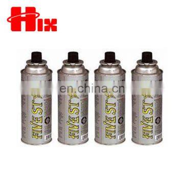 Camping Gas Stove China Korea MSDS Gas Butane Refill 190g 220g 250g Refill Gas Cartridge