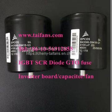 Aluminum Electrolytic New Capacitor Capacitors B43586-S9418-Q1 B43586-S9418-Q3 B43586-S9418-Q2 4100uf 400v