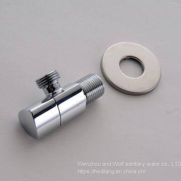 All Copper Cold and Hot Triangle Valve Octagon Valve Water Stop Valve photo-4