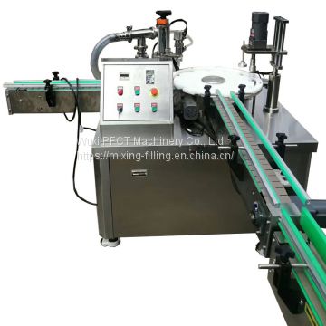 2 in 1 automatic rotary filling and capping machine for liquid, cream, powder