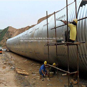 China Manufacturer Assembly Galvanized Corrugated Steel Culvert Pipe photo-3
