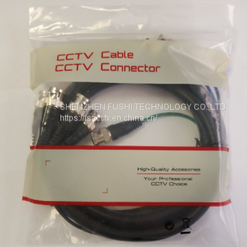 Mini RG59 Cable 4 BNC Male to 4 BNC Male Professional Audio Video Cable for CCTV System photo-4