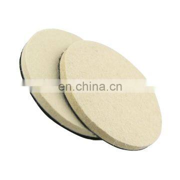 Self Adhesive Wool Felt Polish Polisher Disc
