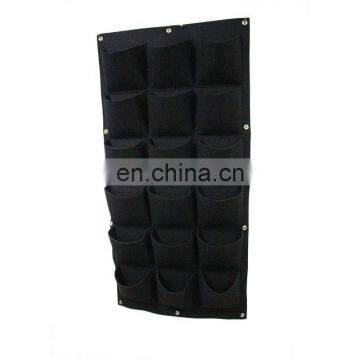 High quality cheap custom Wall hanging planting bag vertical planting garden plant container bag