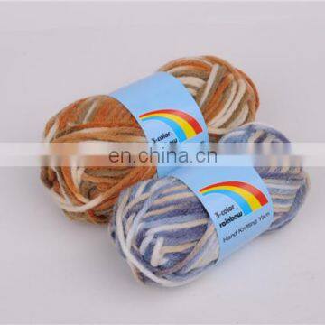 acrylic wool yarn blend yarn winter warm for hand knitting