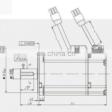Servo Motor With Drive 400W Motor 220v 3000rmp Servo Motor1.27N.m photo-3