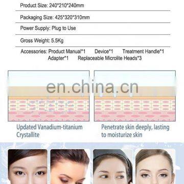 No-needle Mesotherapy Device Meso Gun Skin Care Radio Frequency With 3 Color Led Light photo-4
