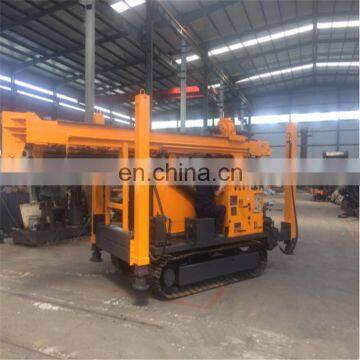 Depth 200m 300m 400m 600m Crawler Rotary Portable Water Well Drilling Rig Machine Prices photo-3