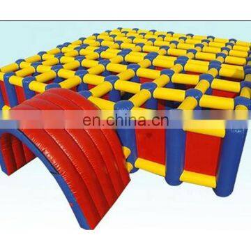 Commercial outdoor inflatable maze, Large Inflatable obstacle course with high quality for sale