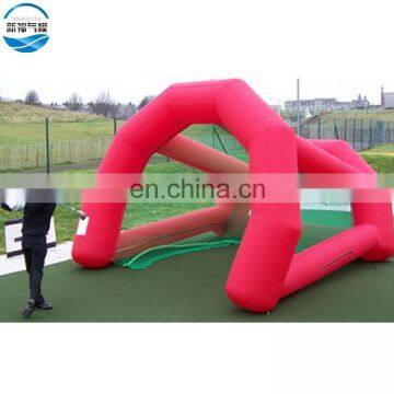 Funny inflatable mini golf chipping / chip shot golf simulator challenge inflatable sport game