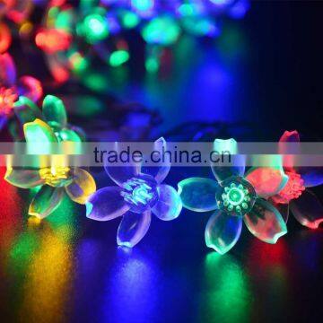 2016 IP44 Wedding Party Festival Christmas Decoration Solar Powered LED String Lights