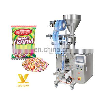 Professional designed automatic weighing sweet saunf packaging machine price