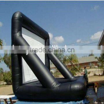 Inflatable movie screen