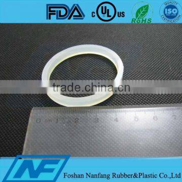 FDA Transparent Silicone Rubber Sealing Ring photo-2