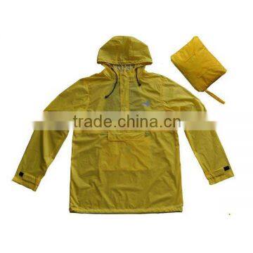 Super Light Breathable 20D Nylon Raincoat Packable Rain Jacket