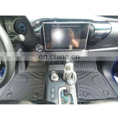 Custom-fit Anti Slip 3D TPE Car Floor Mat For Toyota Hilux (Revo/Rocco)