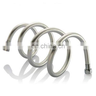 Anti-abrasion PVC Protective Layer Shower Hose with Metal Nuts