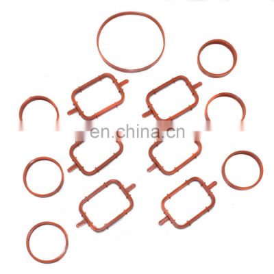 6* 33mm For BMW E38 E39 X5 06-13 Swirl Blanks Flaps Repair Delete Kit W/ Intake Gasket 11612246945, 11617790198, 11612245439